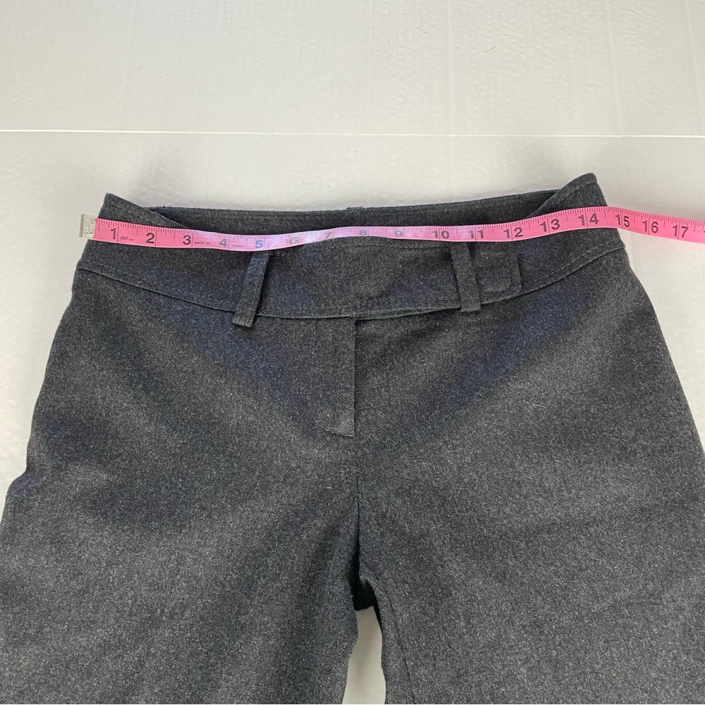 Ann Taylor Lindsay Wool Cashmere Pants Trousers Gray Size 2 Petite - Picture 11 of 13